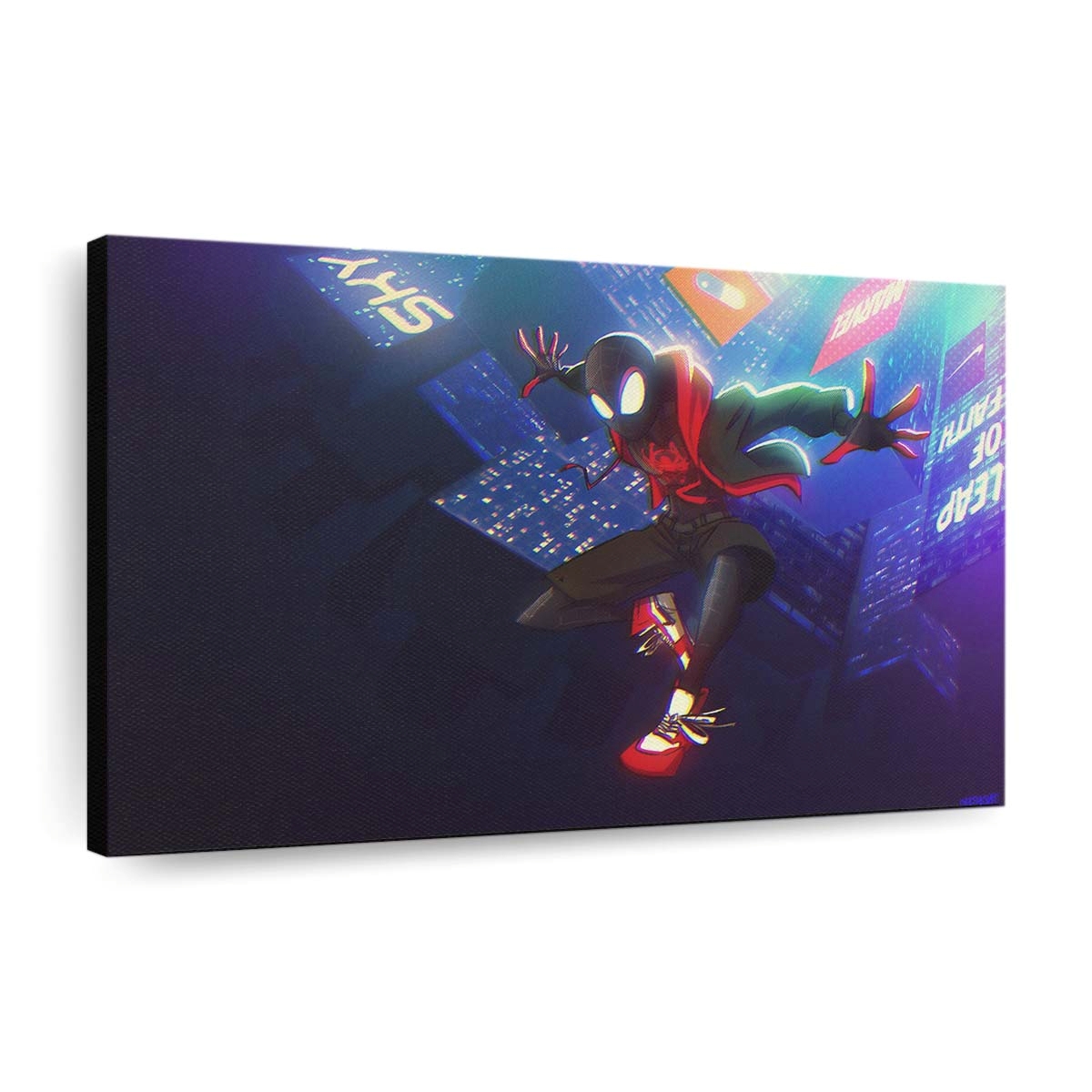 Miles unterwegs Leinwandbild - Wanddeko