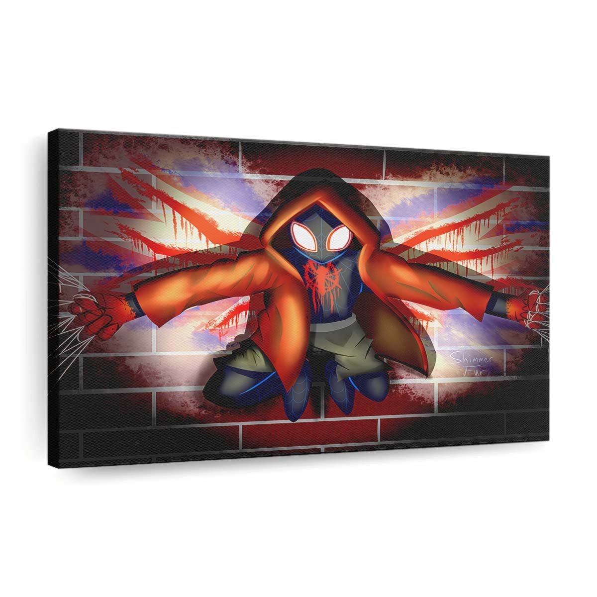 Miles Spidey Kunst Leinwandbild - Wanddeko