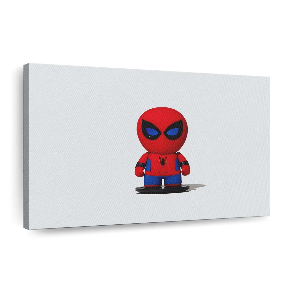 Mini Spider Man Spielzeug Leinwandbild - Wanddeko