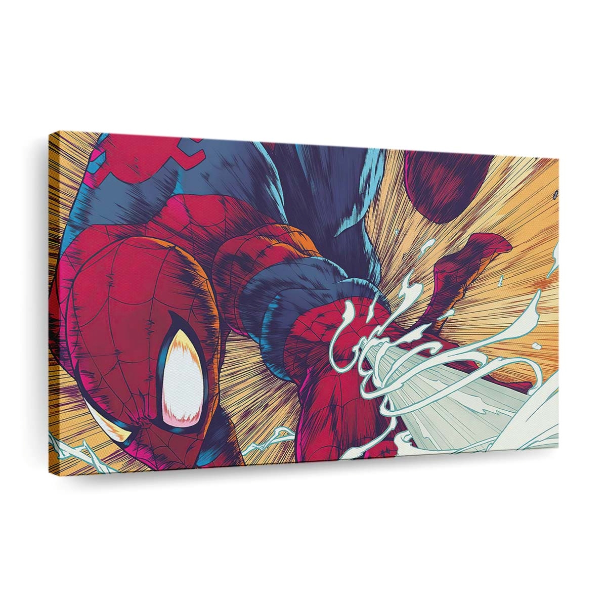 Non Stop Spider Man Leinwandbild - Wanddeko