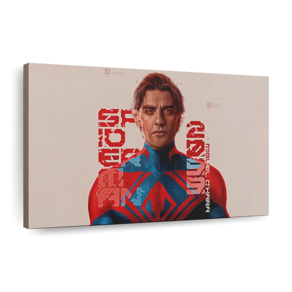 Oscar Isaac als Miguel O Hara Leinwandbild - Wanddeko