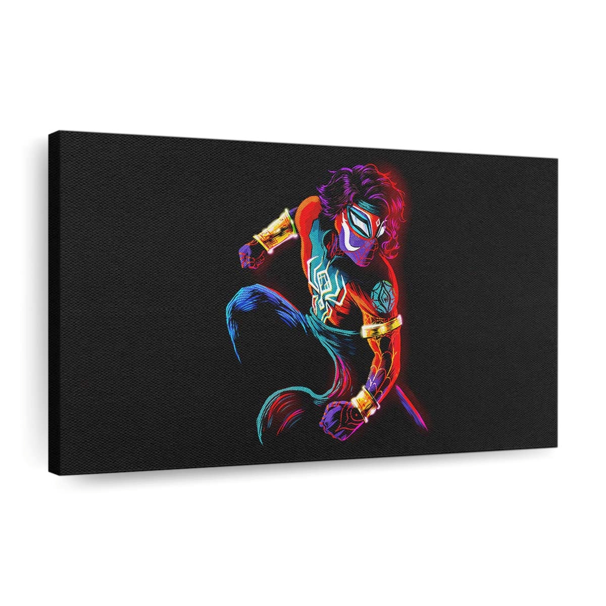 Pavitr Prabhakar Spider Man 3 Leinwandbild - Wanddeko