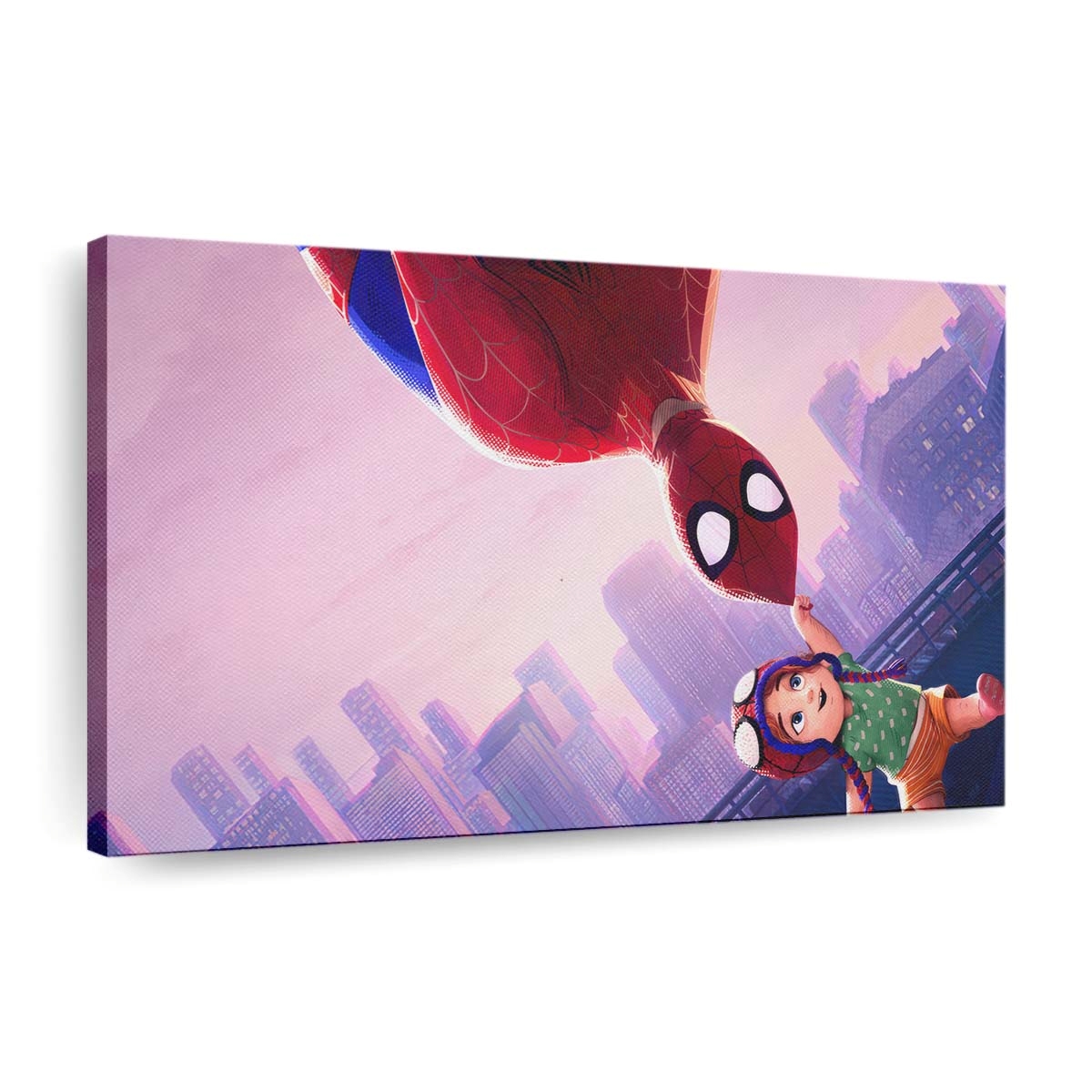 Peter B. Parker in Spider Man: Across the Spider Verse 2023 Leinwandbild - Wanddeko