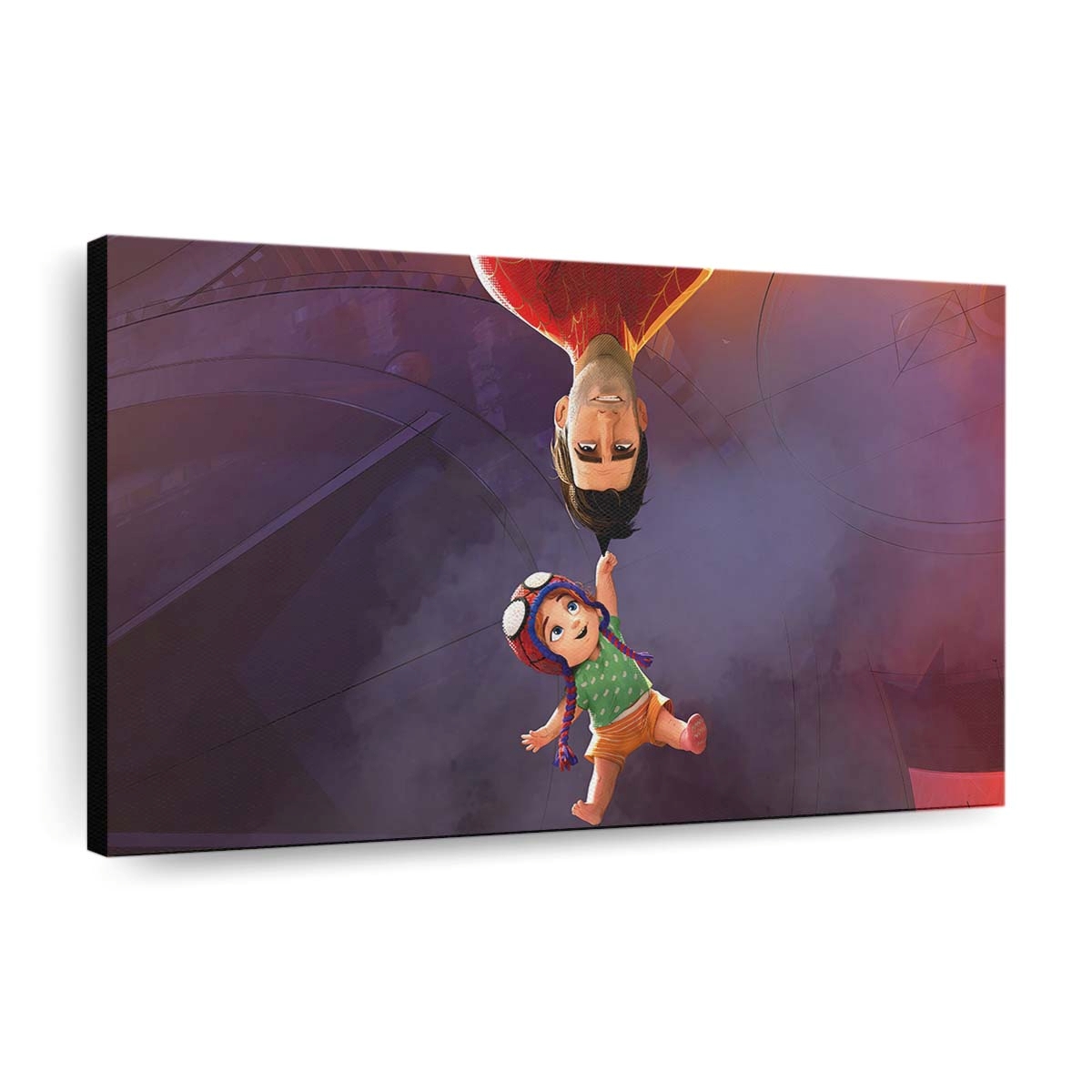 Peter B. Parker in Spider Man: Across the Spider Verse 2023 2 Leinwandbild - Wanddeko