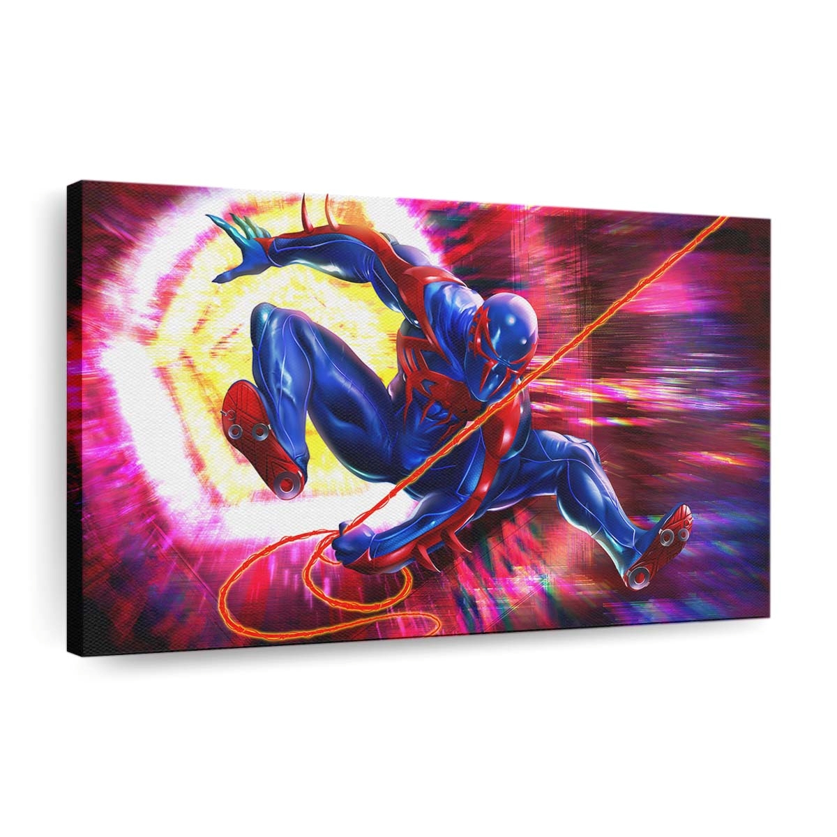Rise Of The Future Spider Man 2099 Leinwandbild - Wanddeko