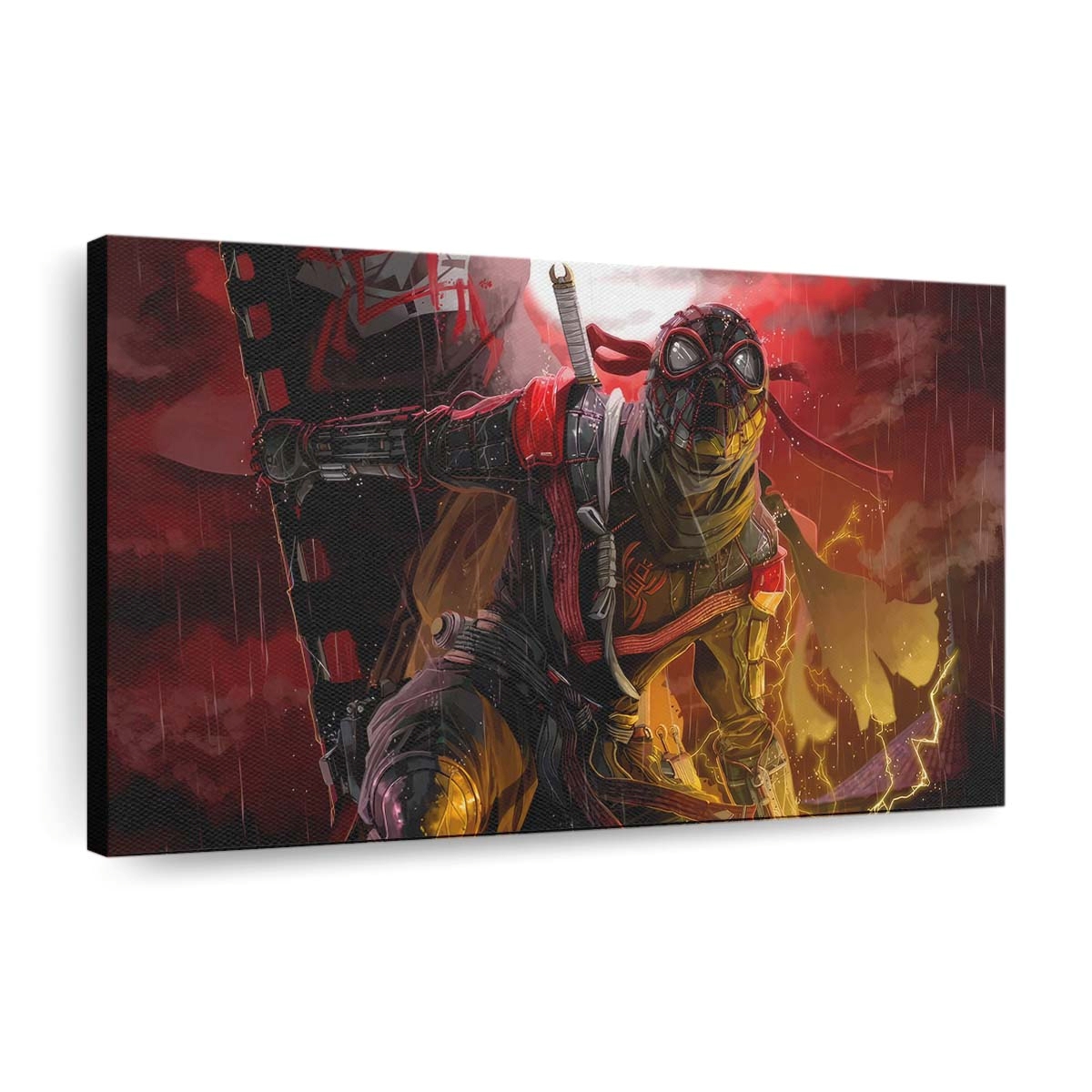 Sengoku Miles Morales Leinwandbild - Wanddeko