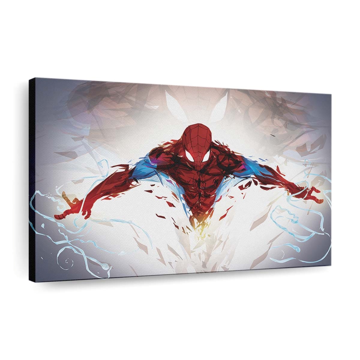 Shattered Spider Man Leinwandbild - Wanddeko