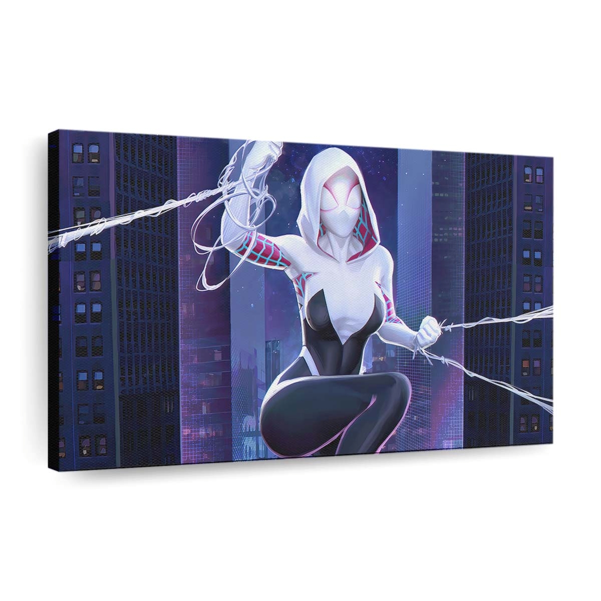 Sipder Gwen Superheldin Leinwandbild - Wanddeko