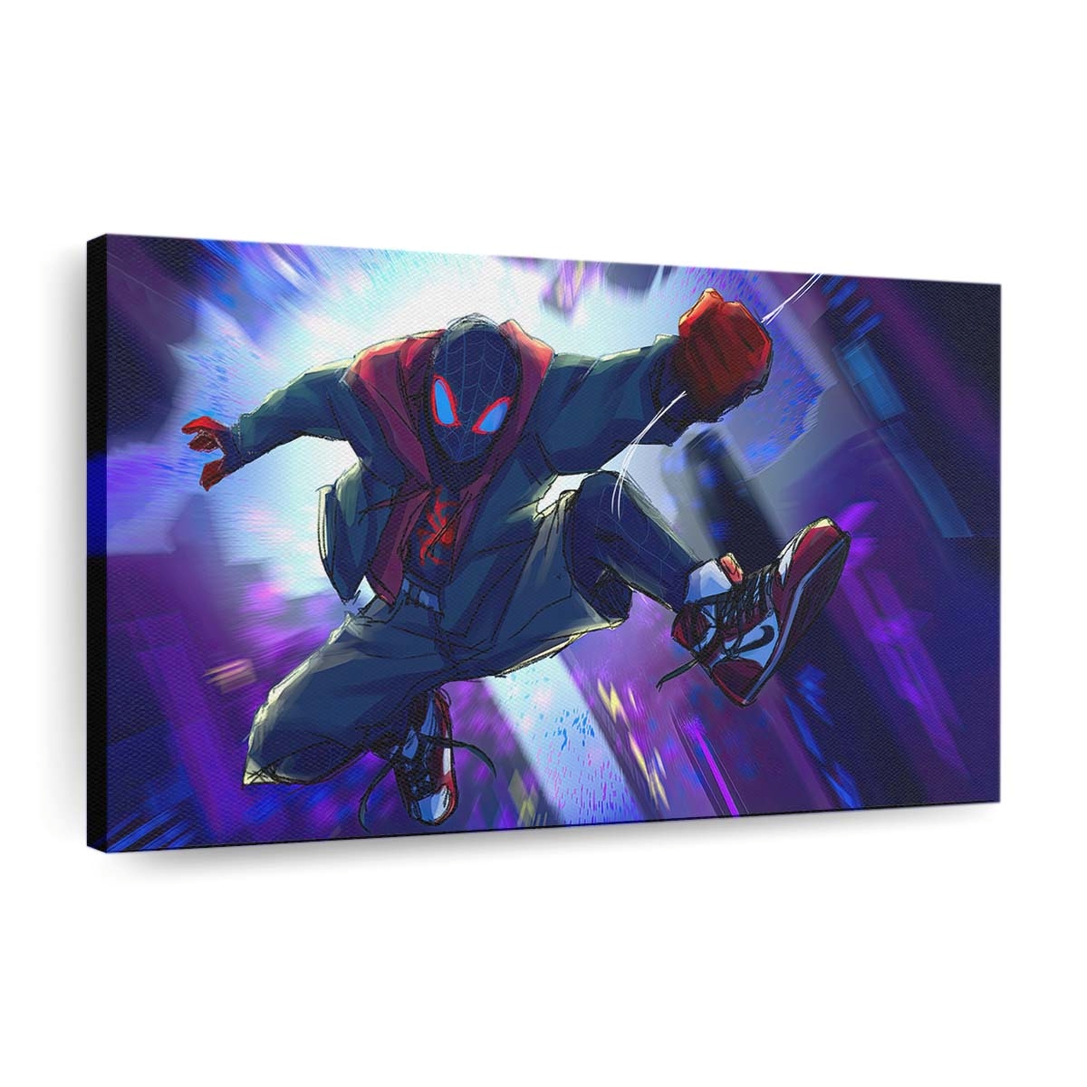 Spektakulärer Miles Morales Leinwandbild - Wanddeko