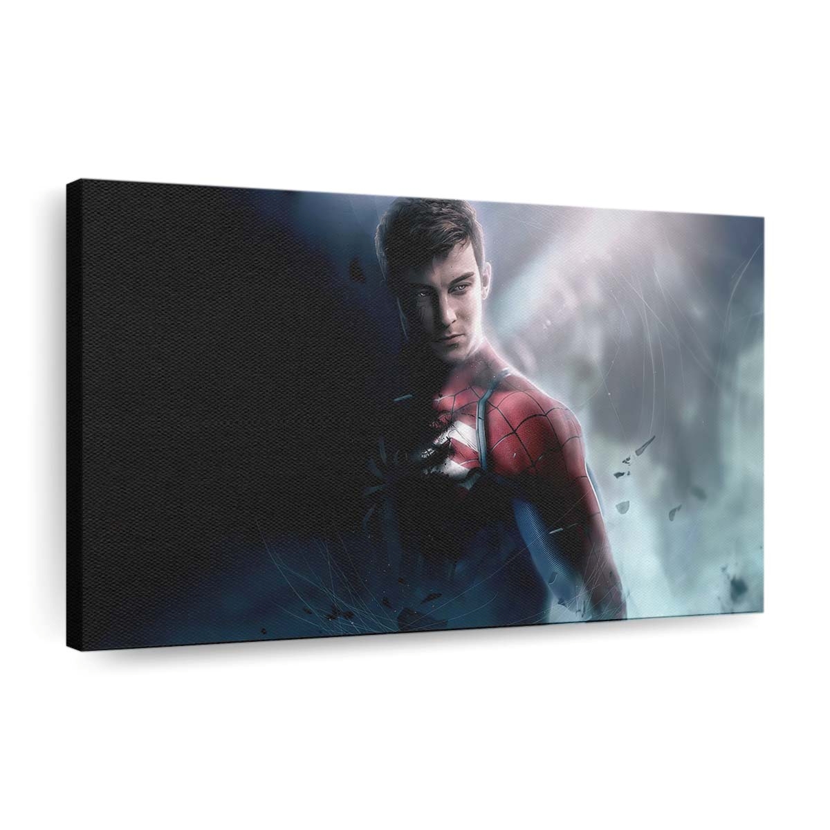 Spektakulärer Peter Parker in Marvels Spider Man 2 Leinwandbild - Wanddeko