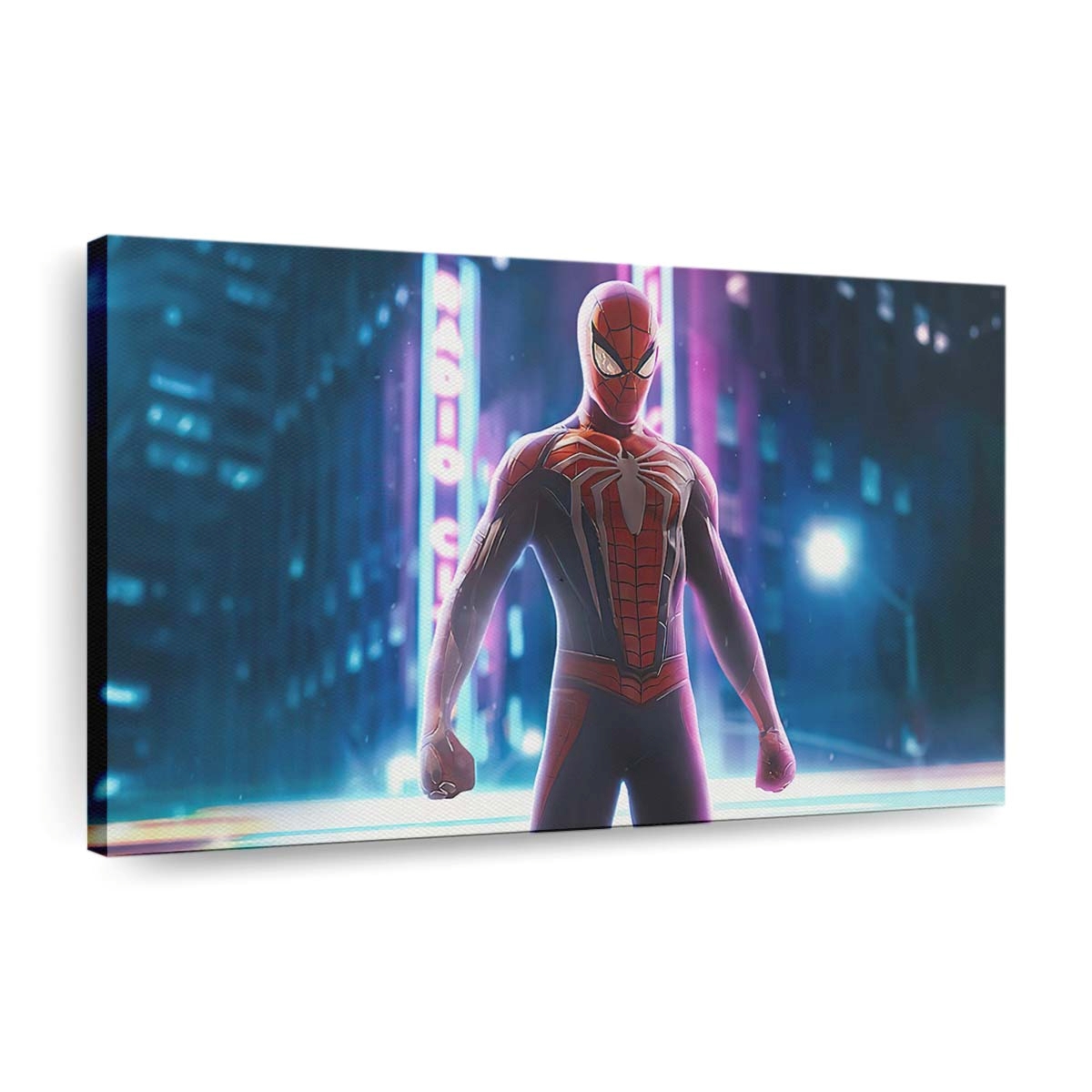 Spider und Deadpool Leinwandbild - Wanddeko