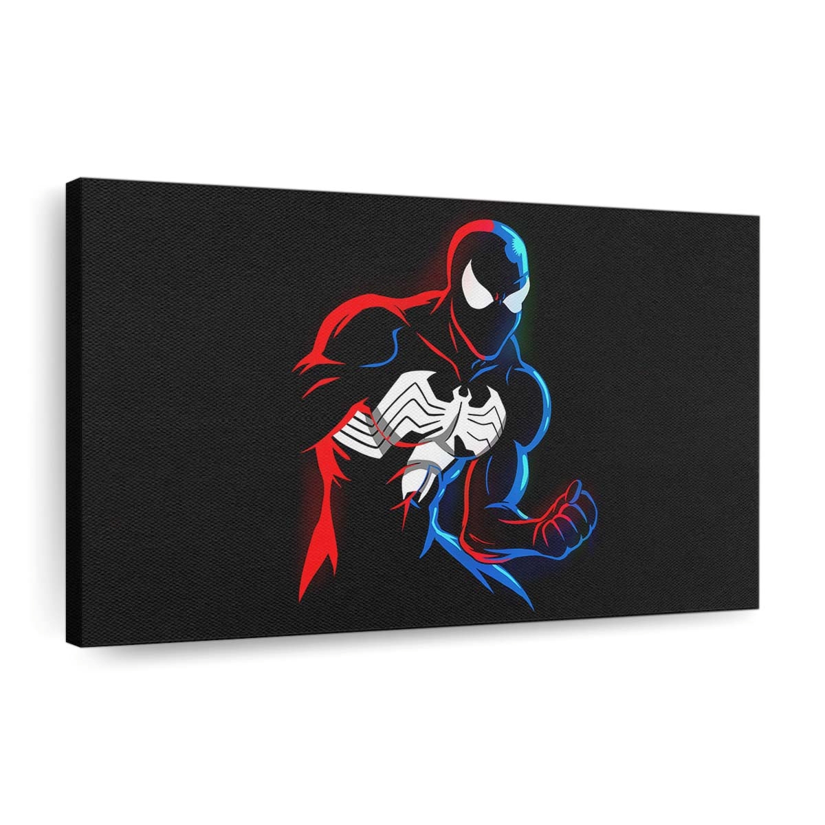 Spider – Schwarzer Anzug Leinwandbild - Wanddeko