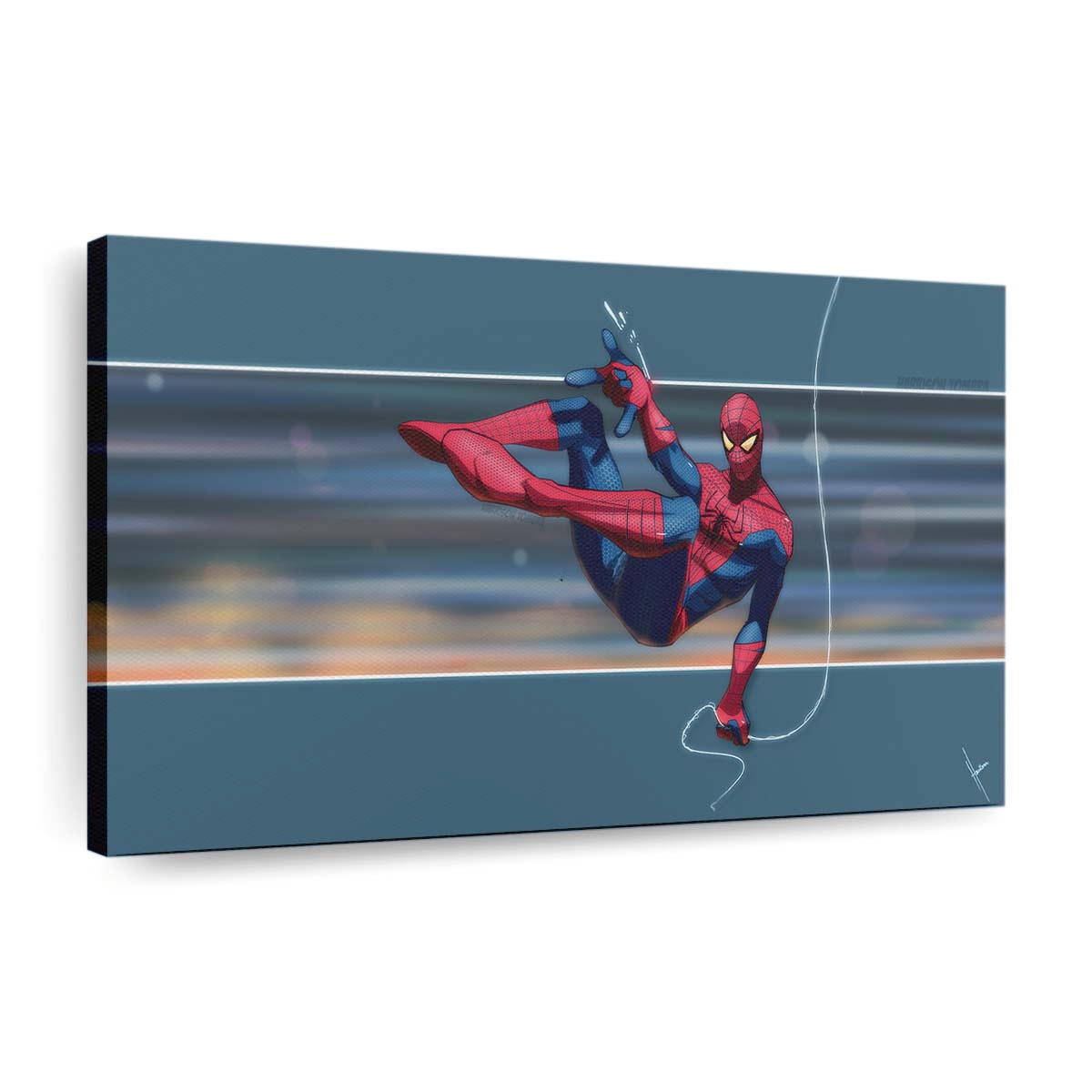 Spider Boy Leinwandbild - Wanddeko