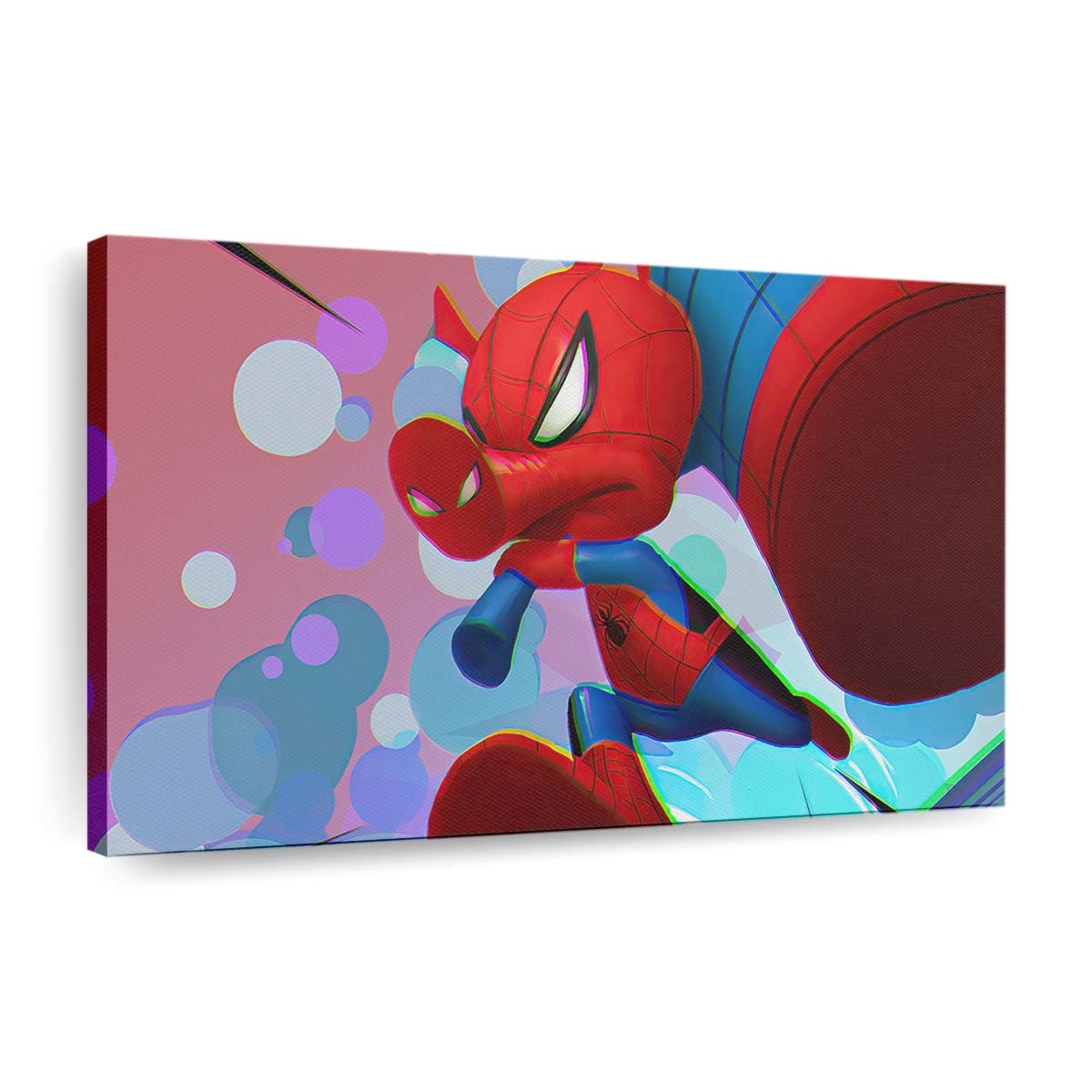 Spider Ham Spider Man Leinwandbild - Wanddeko