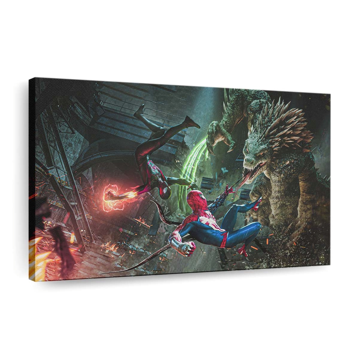 Spider Man 2 Spiel Leinwandbild - Wanddeko