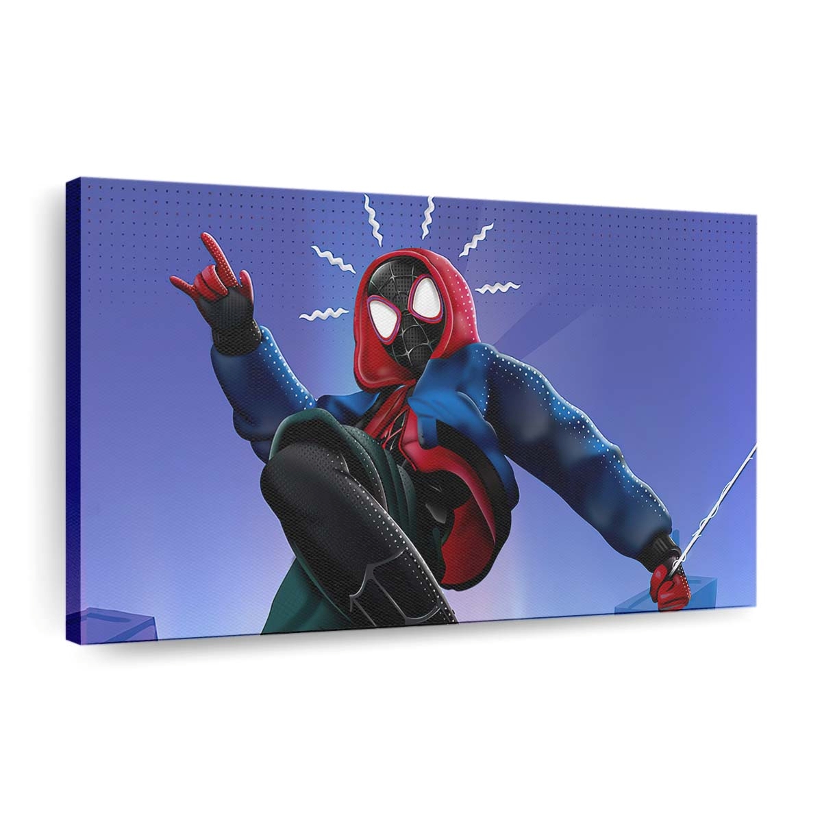 Spider Man 2020 Miles 2 Leinwandbild - Wanddeko