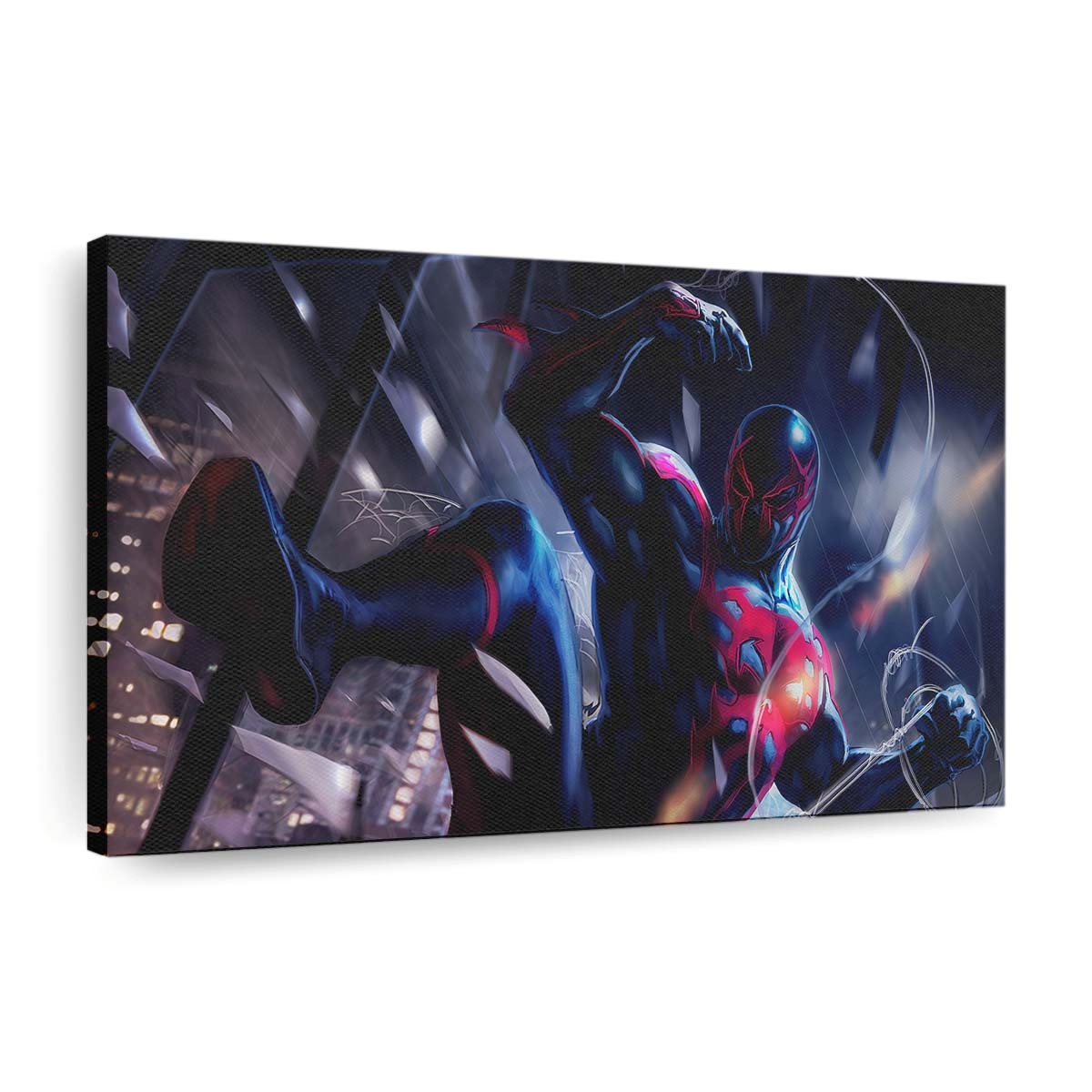 Spider Man 2099 2 Leinwandbild - Wanddeko