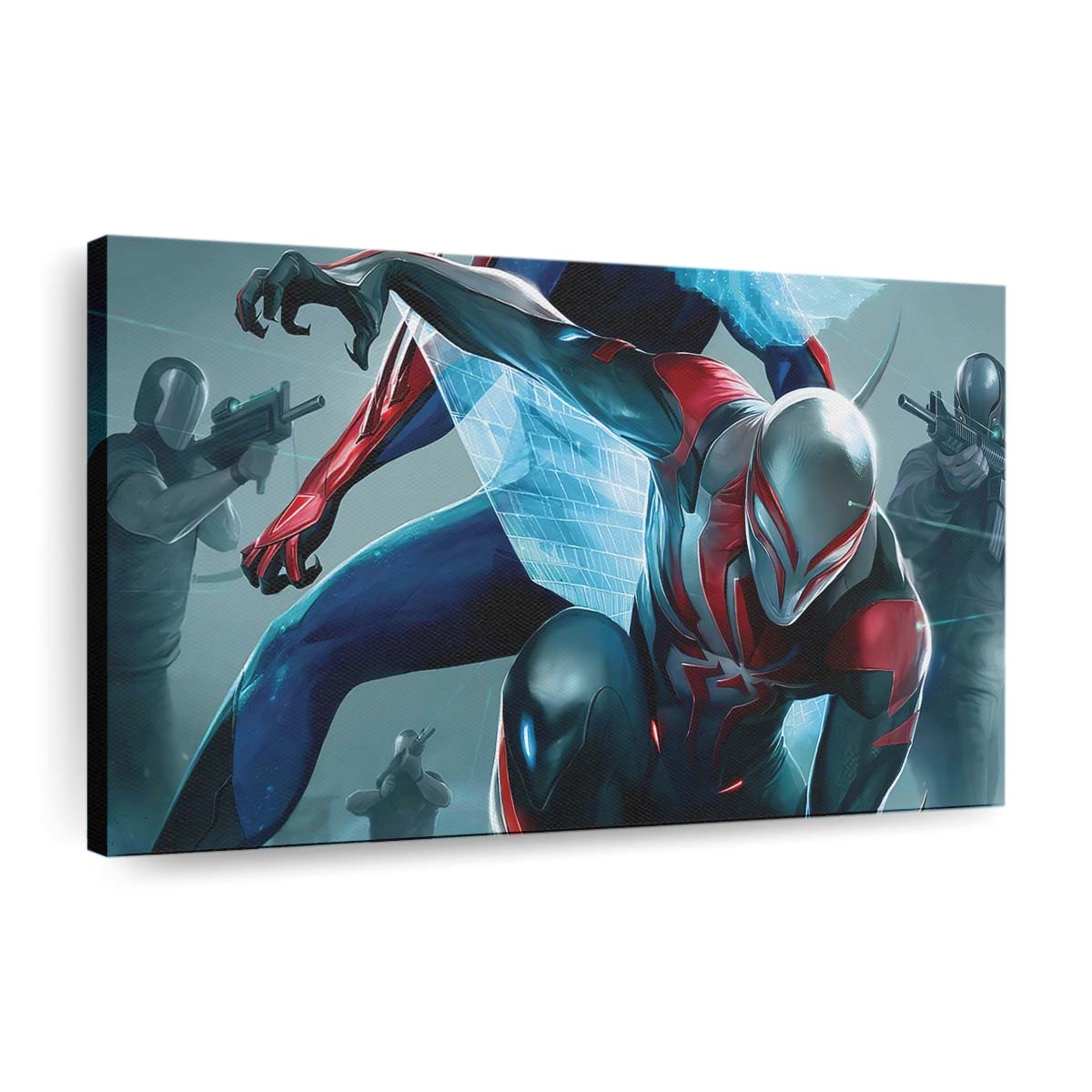 Spider Man 2099 Kunstwerk Leinwandbild - Wanddeko