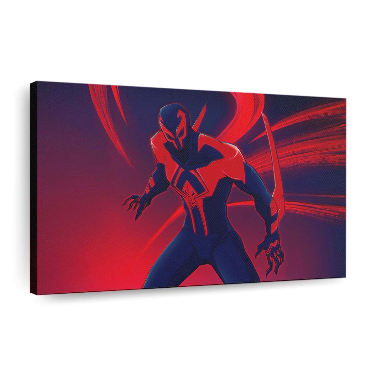 Spider Man 2099 Stadtbild Wächter Leinwandbild - Wanddeko