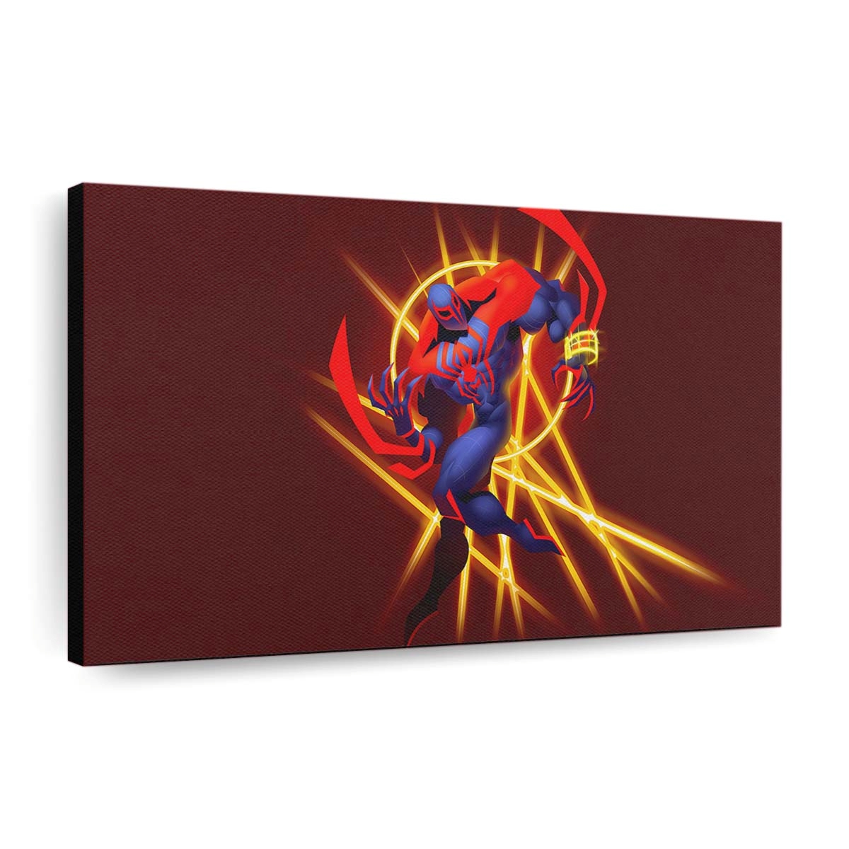 Spider Man 2099 – Futuristische Eleganz Leinwandbild - Wanddeko