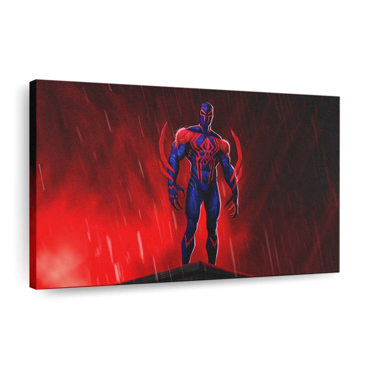 Spider Man 2099 – Futuristische Heldentaten Leinwandbild - Wanddeko