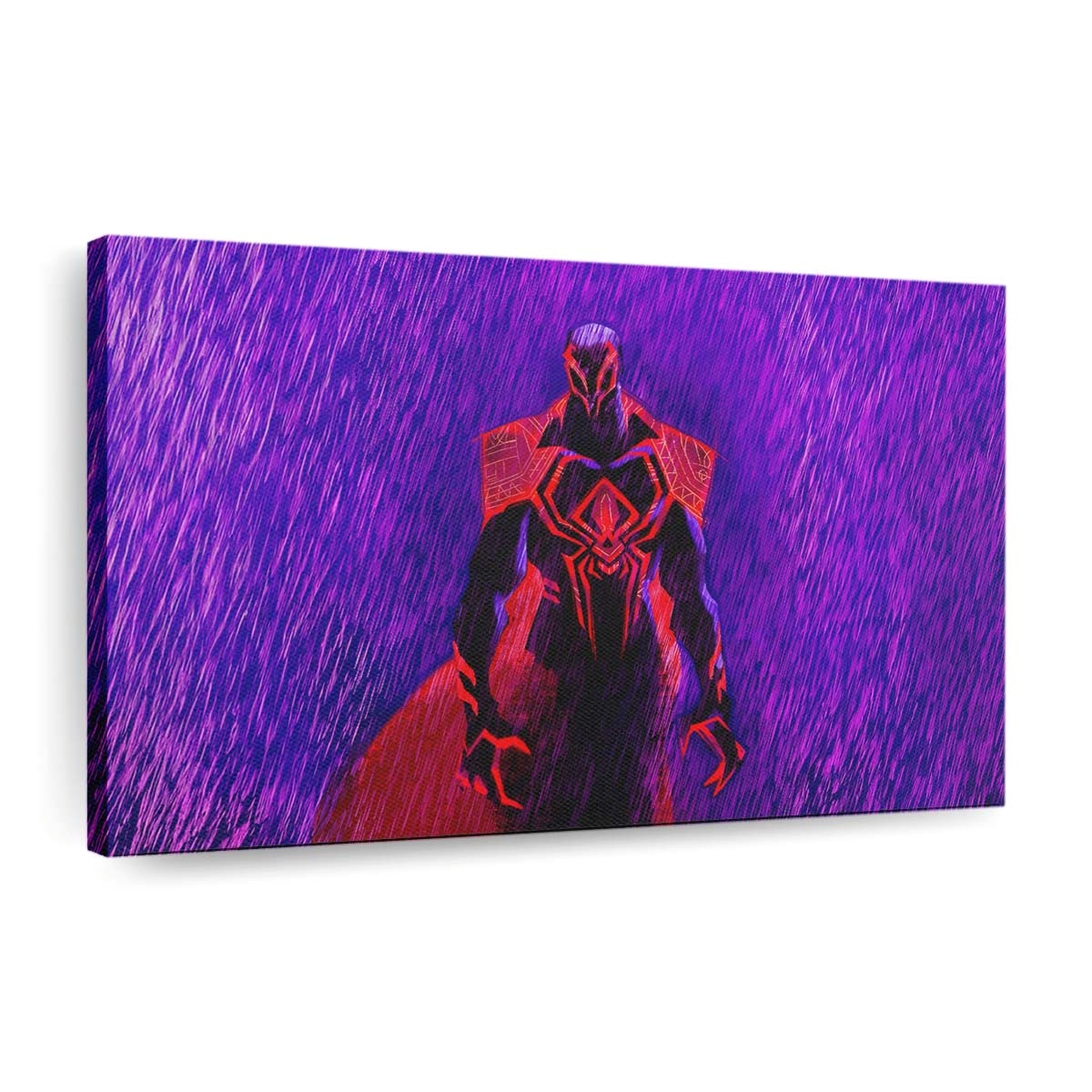 Spider Man 2099 Beschützt die Zukunft Leinwandbild - Wanddeko