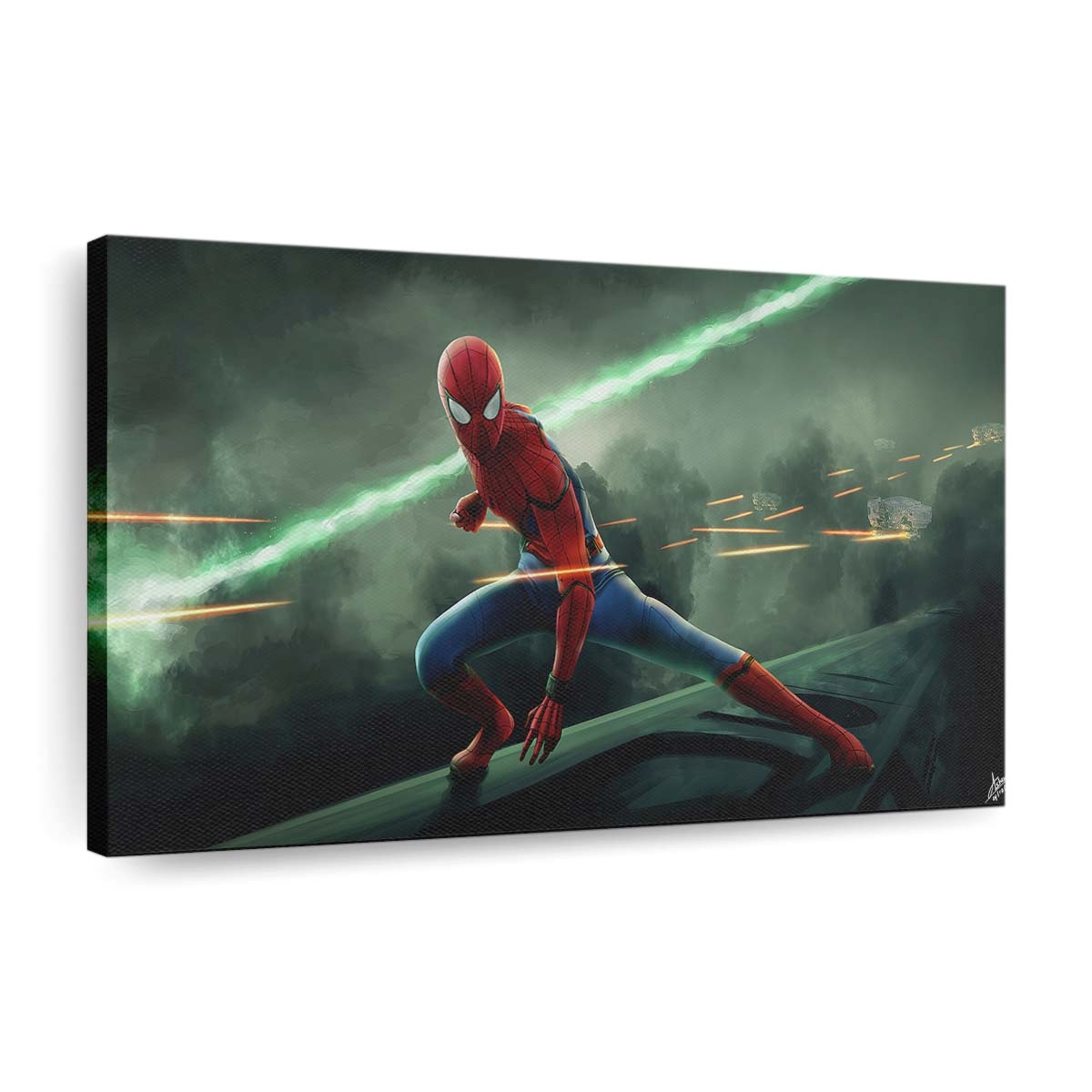 Spider Man 2019 Kunst Leinwandbild - Wanddeko