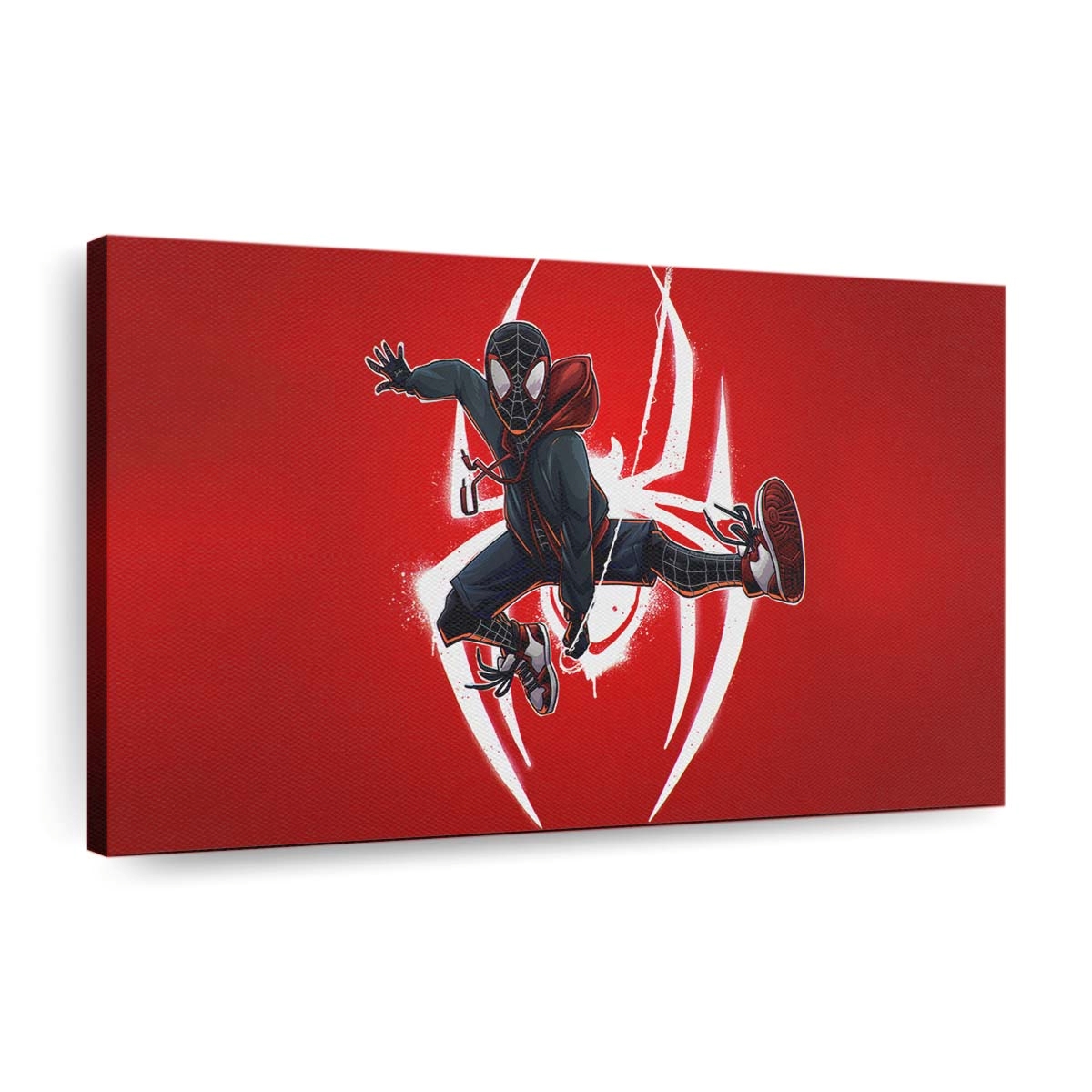 Spider Man Miles 2 Leinwandbild - Wanddeko