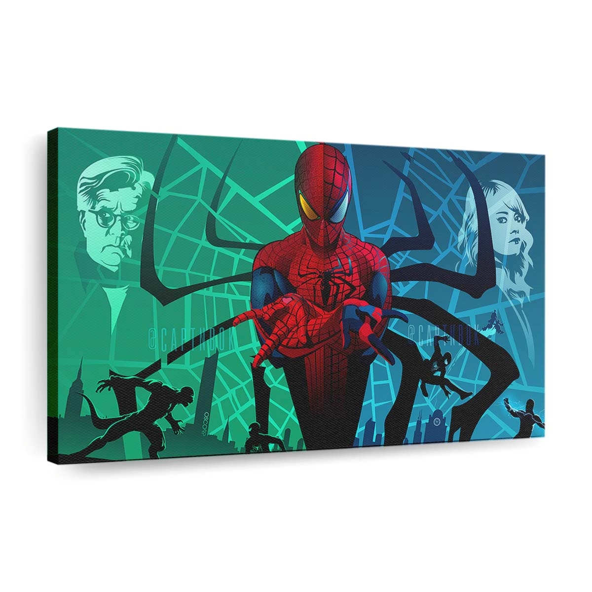 Spider Man 2020 3 Leinwandbild - Wanddeko