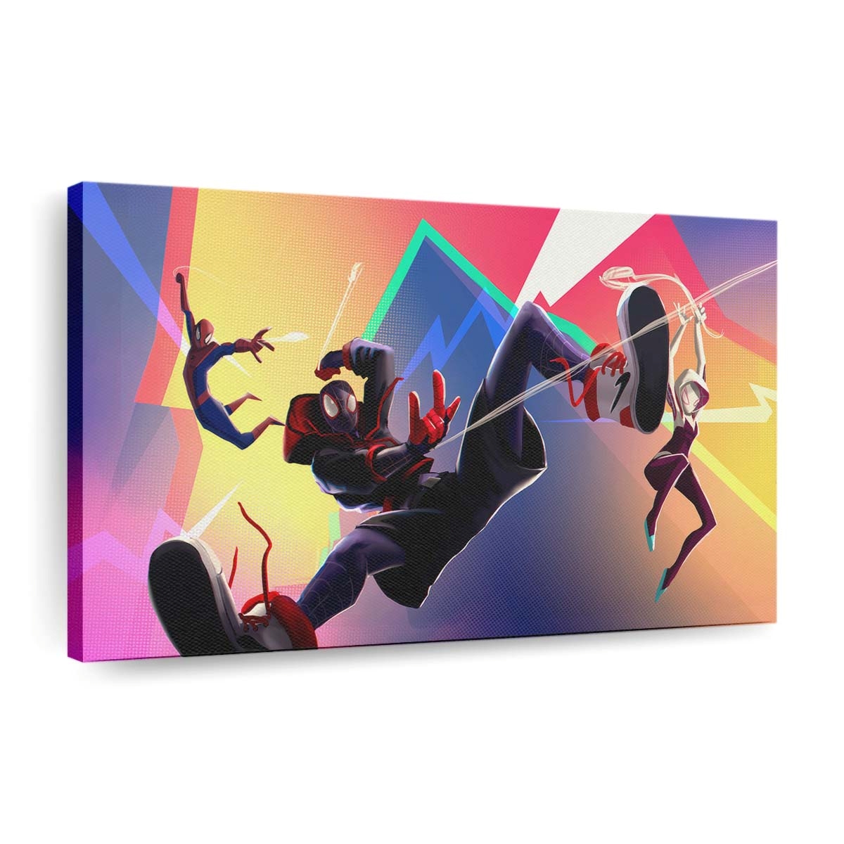 Spider Man: Across the Spider Verse Kunst Leinwandbild - Wanddeko