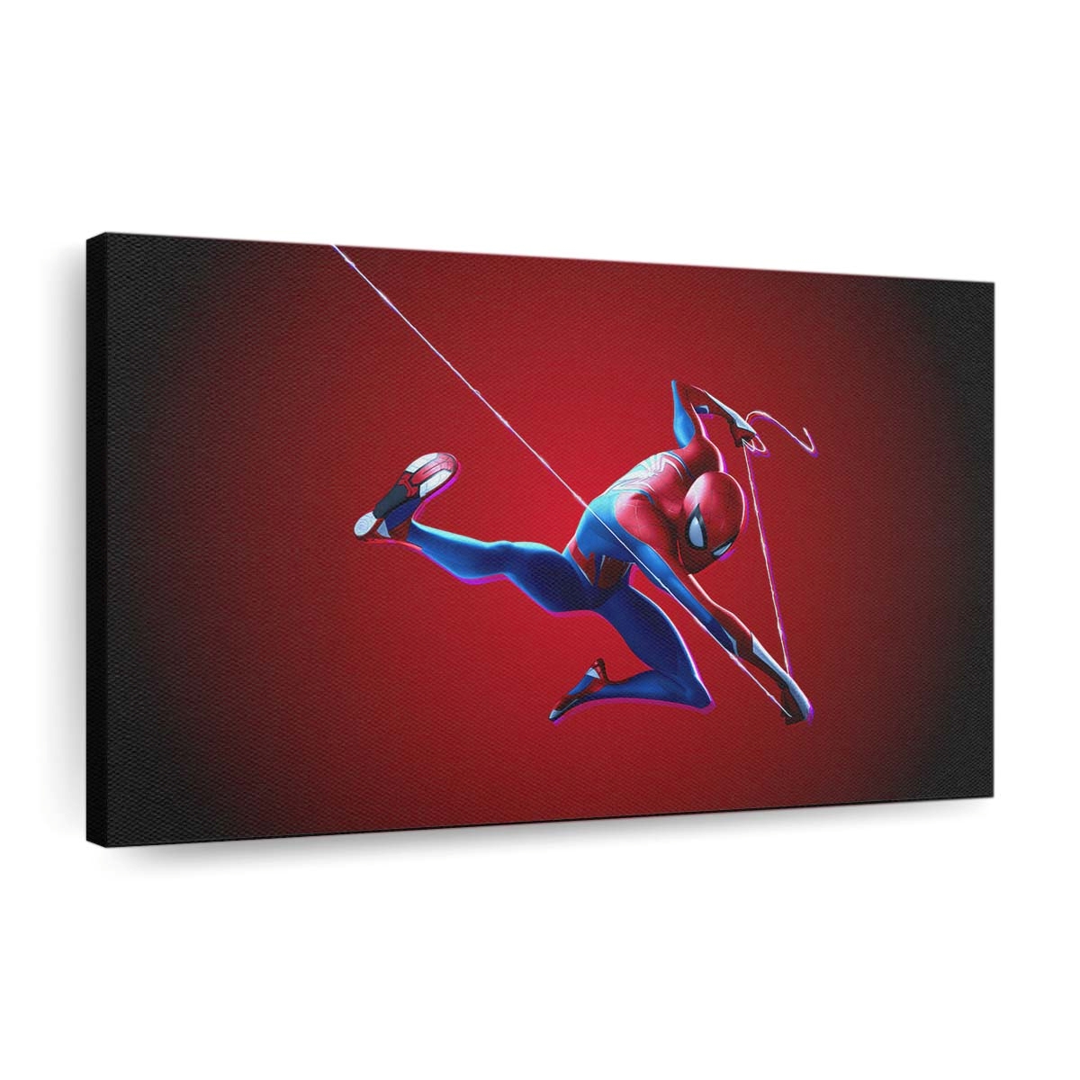 Spider Man: Aerial Antics Leinwandbild - Wanddeko