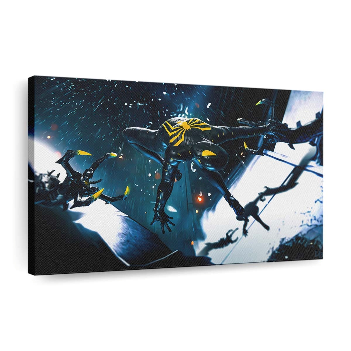 Spider Man Anti Ock Anzug 3 Leinwandbild - Wanddeko