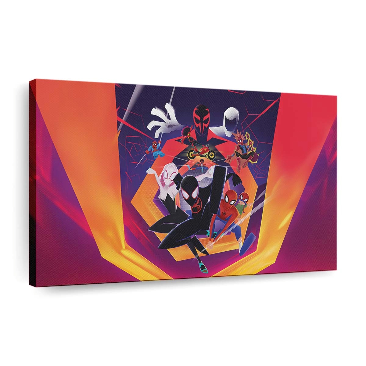 Spider Man: Beyond the Spider Verse Leinwandbild - Wanddeko