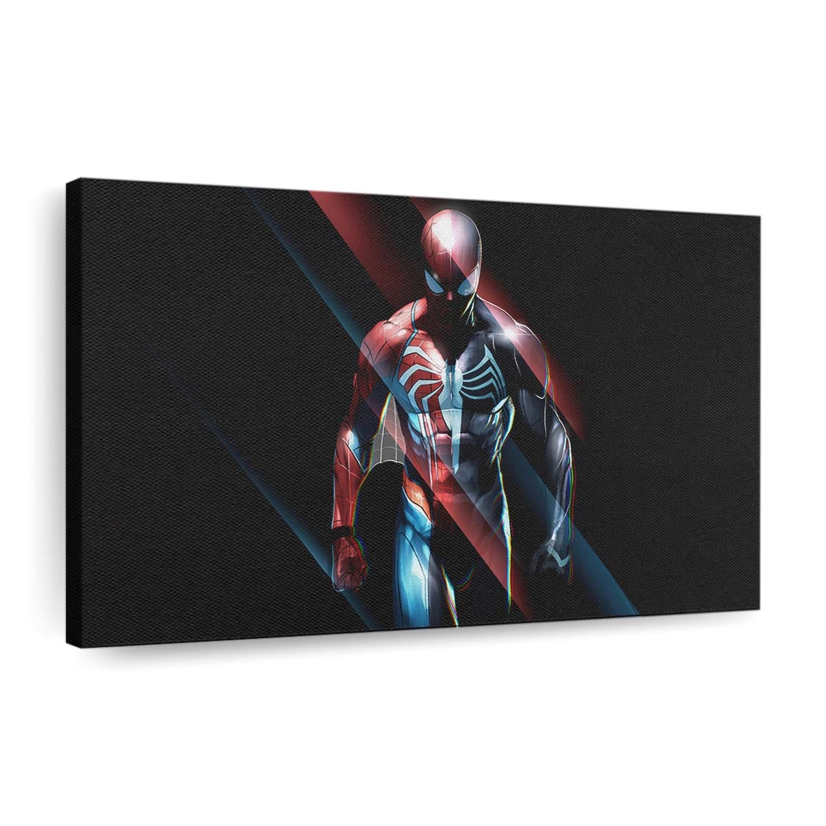 Spider Man Gefangen im symbiotischen Tanz Leinwandbild - Wanddeko
