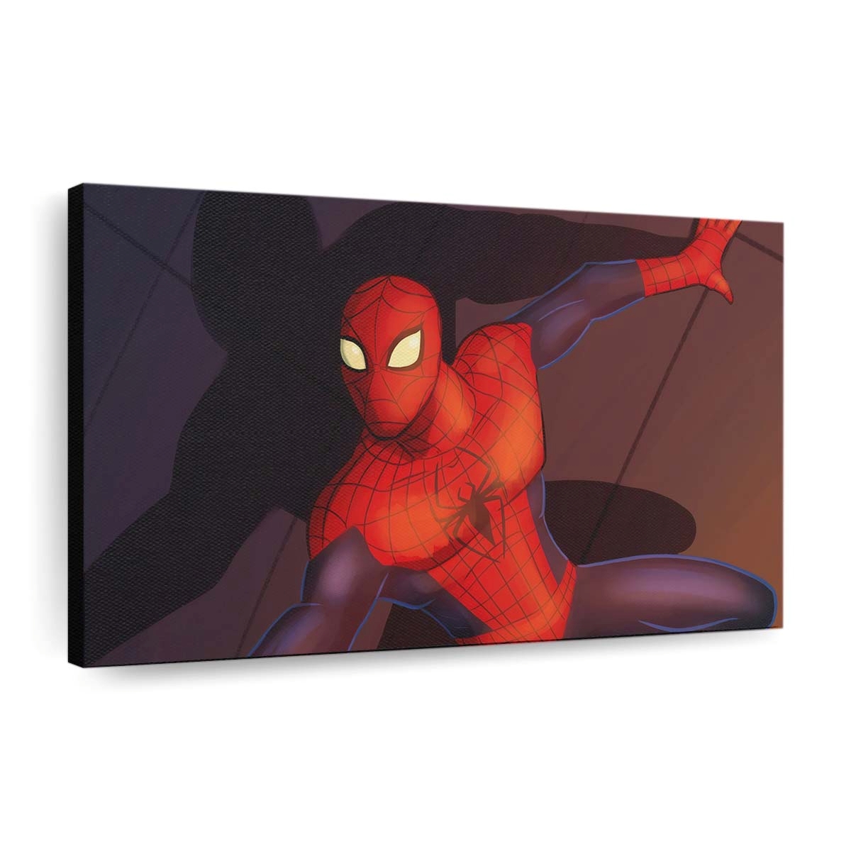 Spider Man Digital Art Leinwandbild - Wanddeko