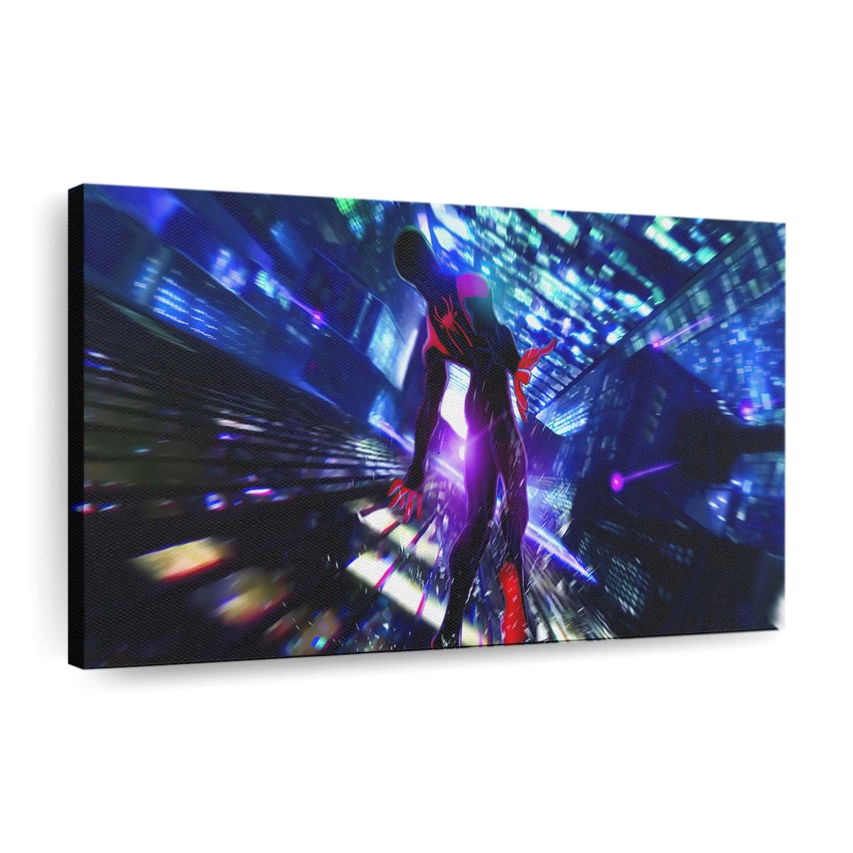 Spider Man Fall Leinwandbild - Wanddeko