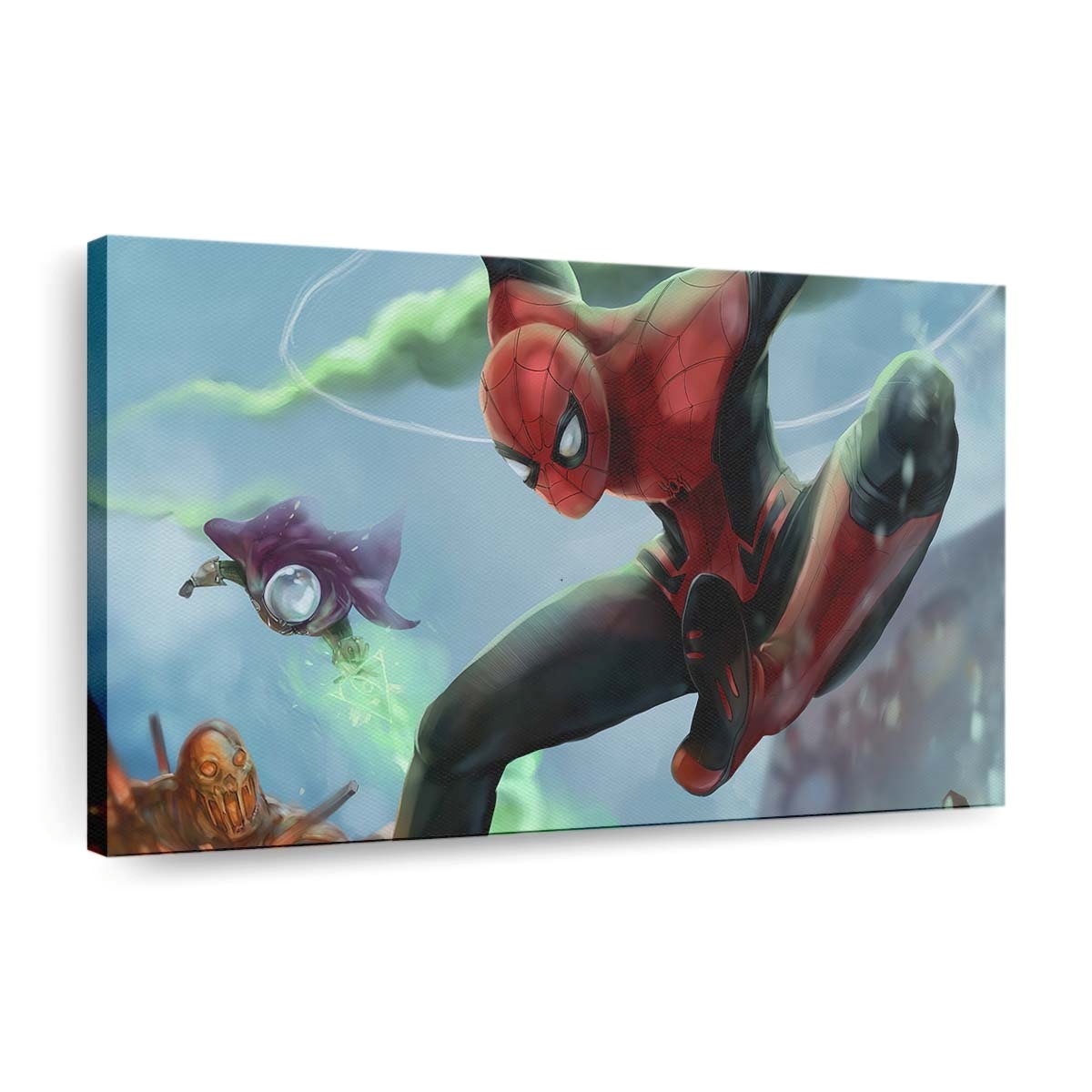 Spider Man: Far From Home Kunstwerk Leinwandbild - Wanddeko