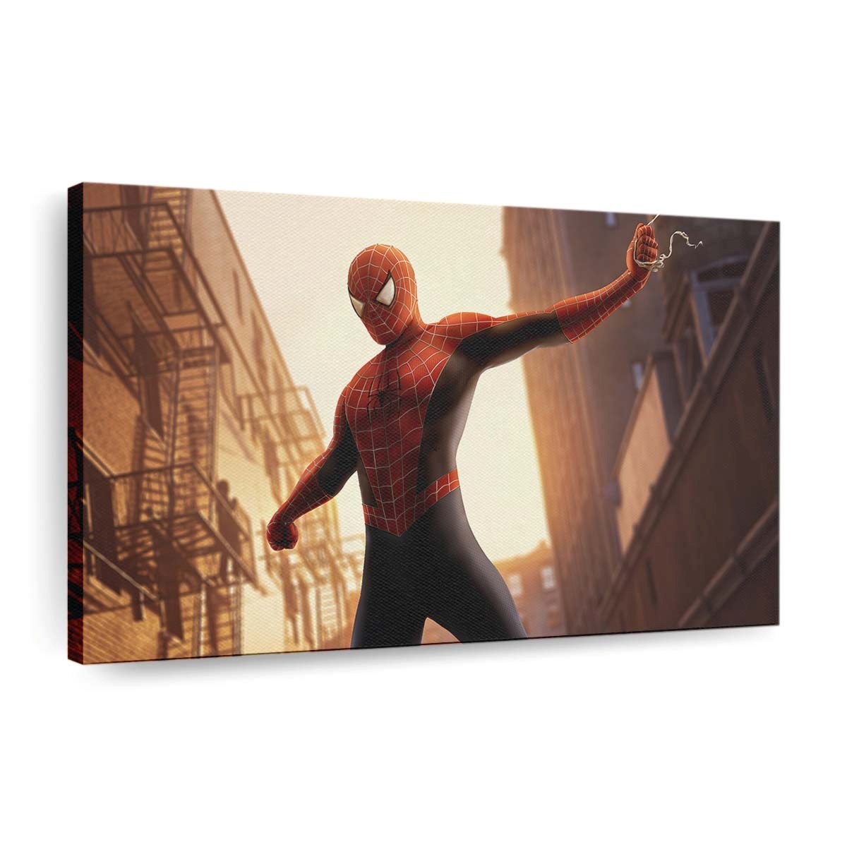 Spider Man erster Anzug Leinwandbild - Wanddeko