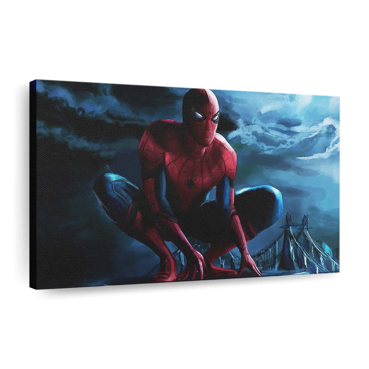 Spider Man Held Leinwandbild - Wanddeko