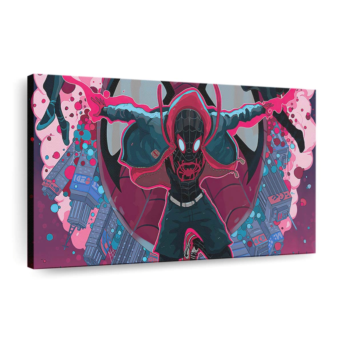 Spider Man Into The Spider Verse Unity Leinwandbild - Wanddeko
