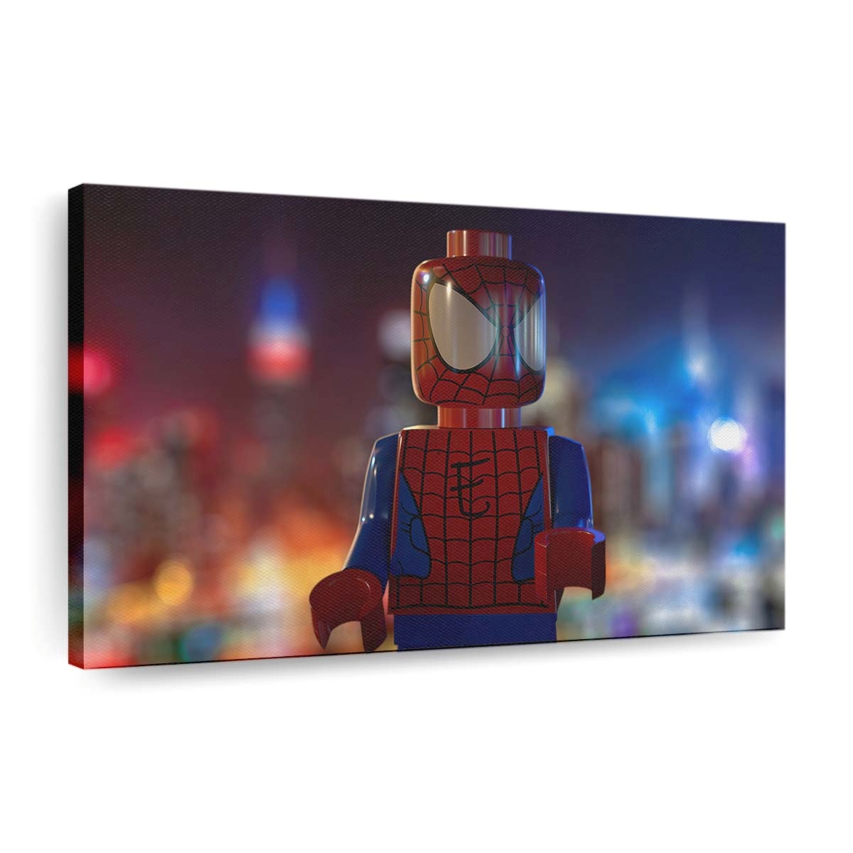 Spider Man Lego Leinwandbild - Wanddeko