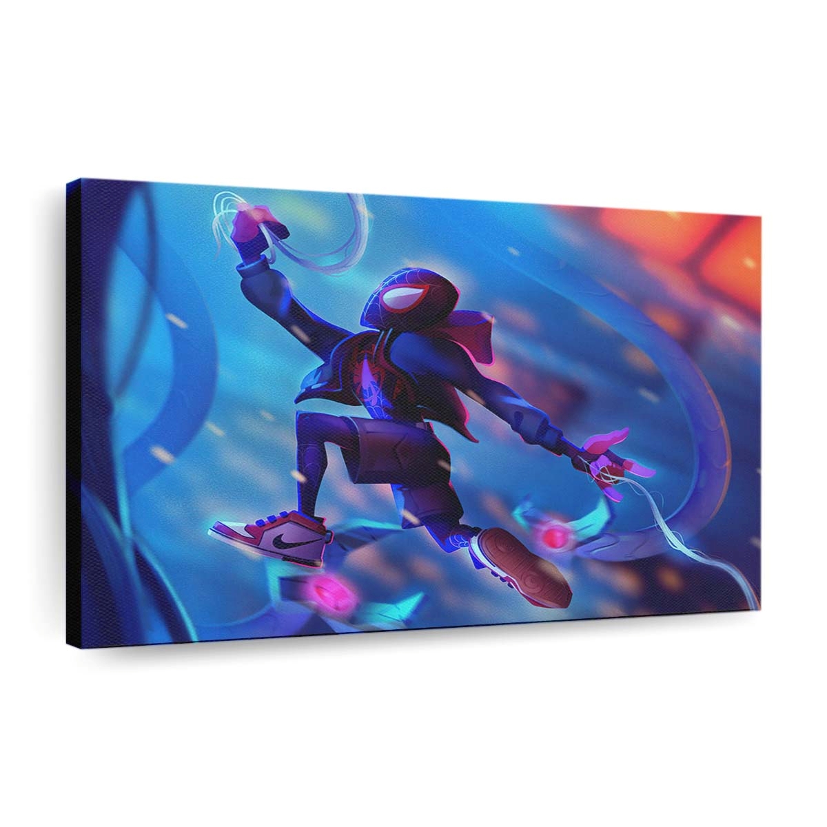 Spider Man Little Miles Leinwandbild - Wanddeko