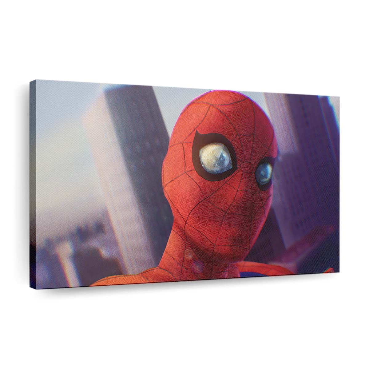 Spider Man Maske Guy Leinwandbild - Wanddeko