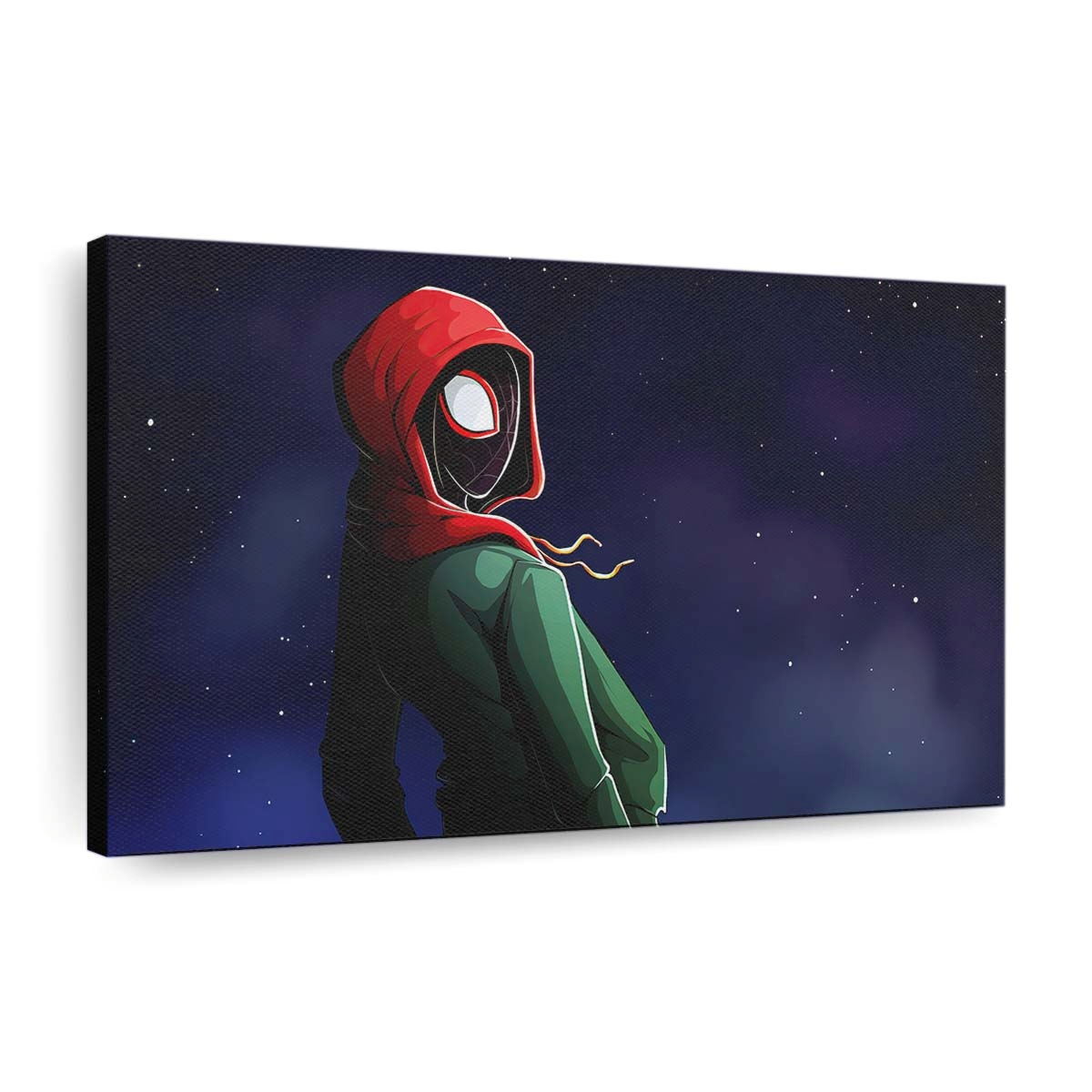 Spider Man Miles 2020 Kunstwerke Leinwandbild - Wanddeko