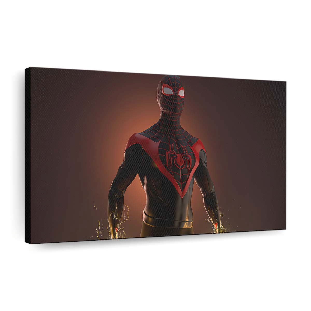 Spider Man Miles 2020 Kunstwerk Leinwandbild - Wanddeko