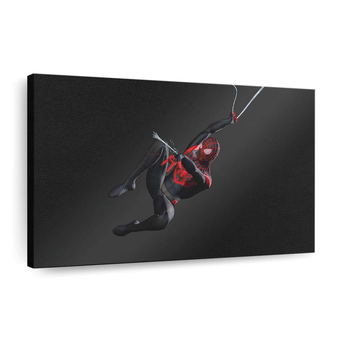 Spider Man Miles 2020 Shooter Leinwandbild - Wanddeko