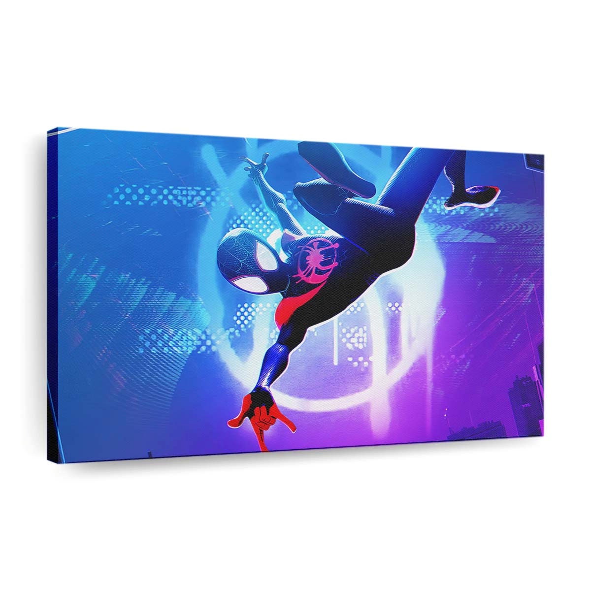 Spider Man Miles Kunst 2 Leinwandbild - Wanddeko