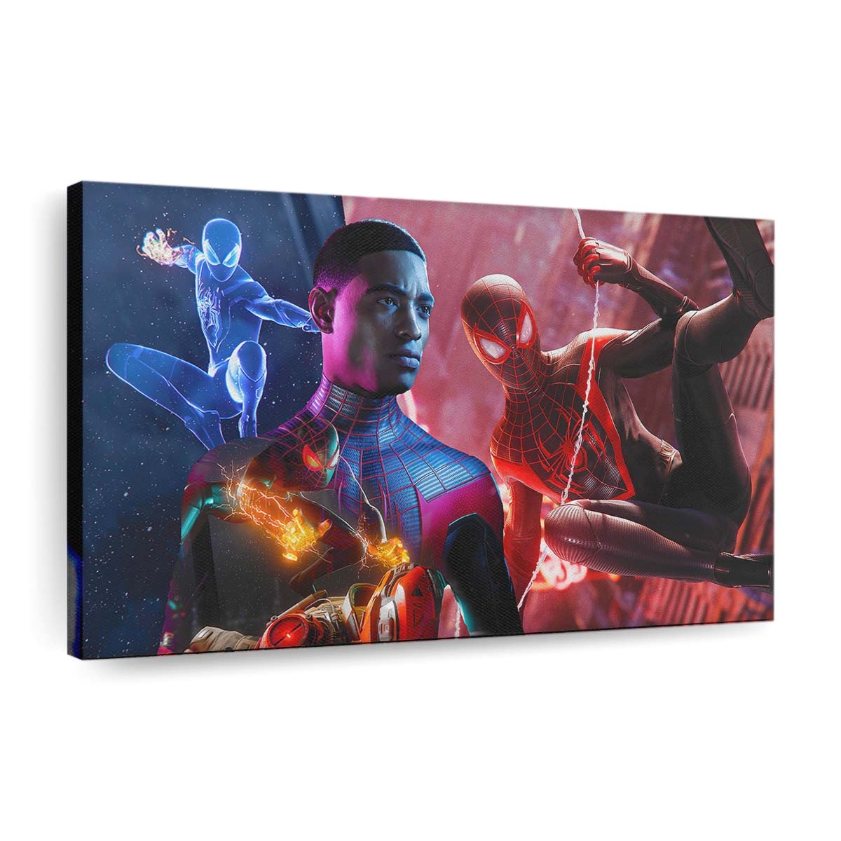 Spider Man Miles Morales 2020 Leinwandbild - Wanddeko