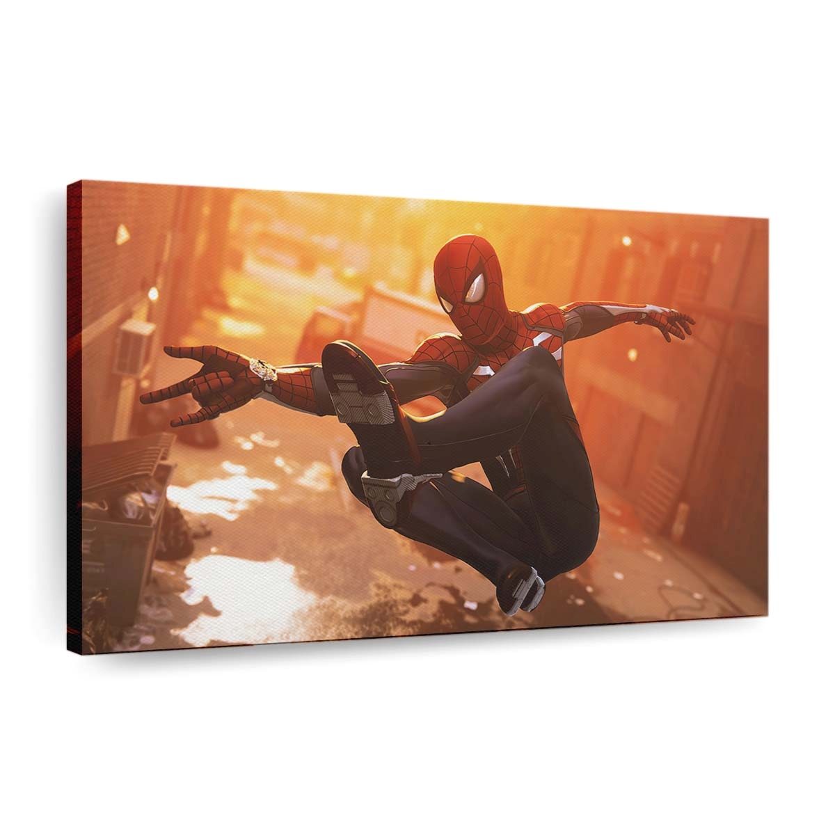 Spider Man Miles Morales 2021 Leinwandbild - Wanddeko