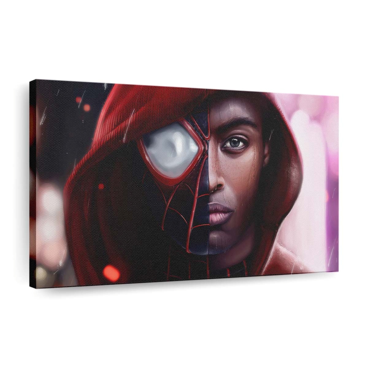 Spider Man Miles Morales Leinwandbild - Wanddeko